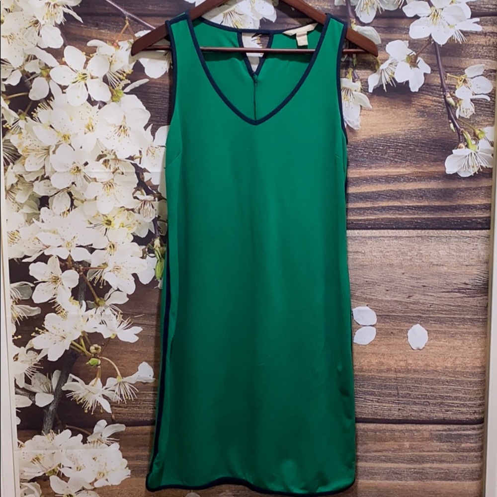 BANANA REPUBLIC Shift Dress with Contrast Trim